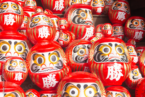 Φωτογραφία Daruma dolls in Katsuoji Temple