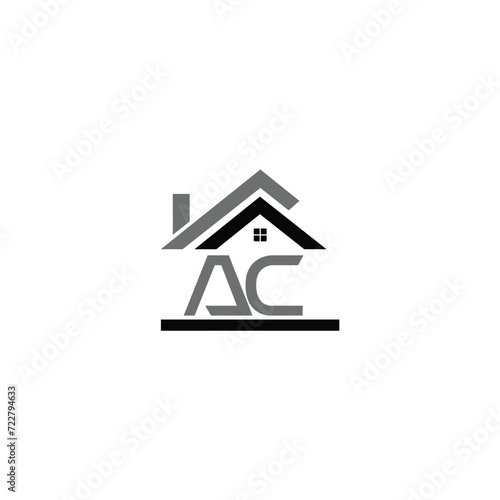 AC SIMPLE REAL ESTATE LOGO
