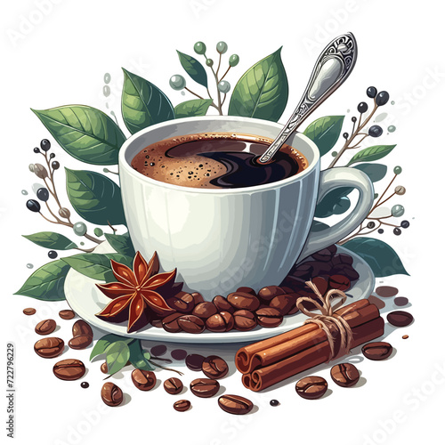 Brewtiful vectors & illust. for coffee lovers! 