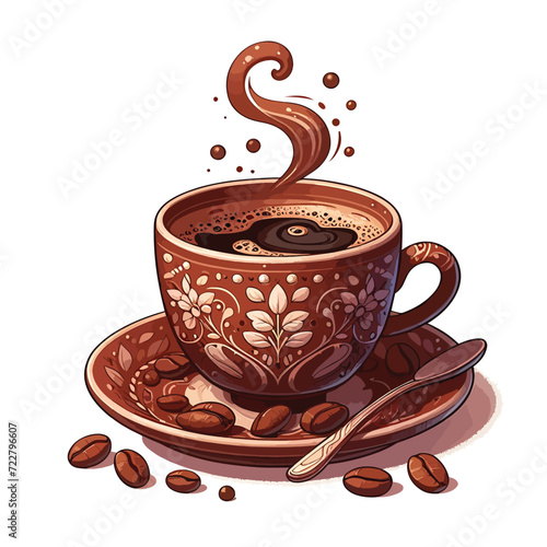Brewtiful vectors & illust. for coffee lovers! 