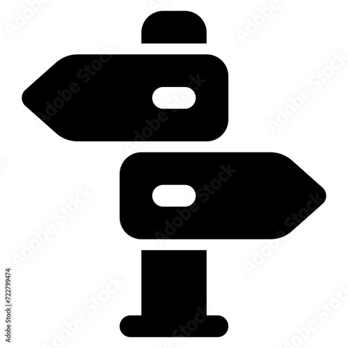road sign icon