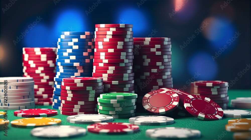 poker chips, stack, table, close-up, gambling, game, casino, bet, wager, money, currency, risk poker chips, stack, table, close-up, gambling, game, casino, bet, wager, money, currency, risk