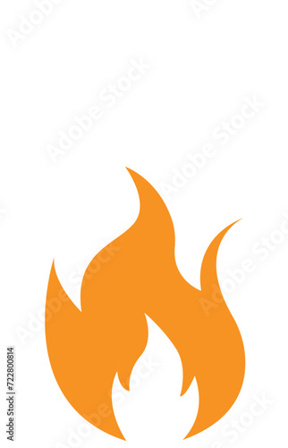 fire logo icon. Fire sign, fire logo icon design template vector. 