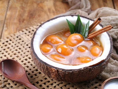kolak biji salak is indonesian food