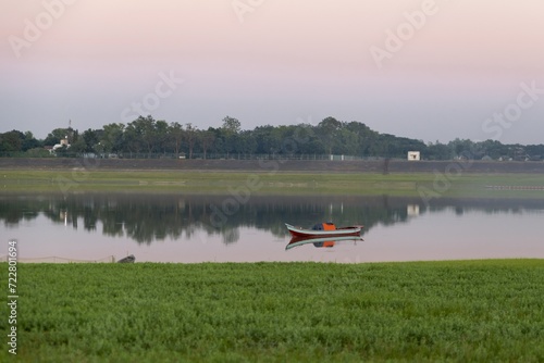 Boat in the lake