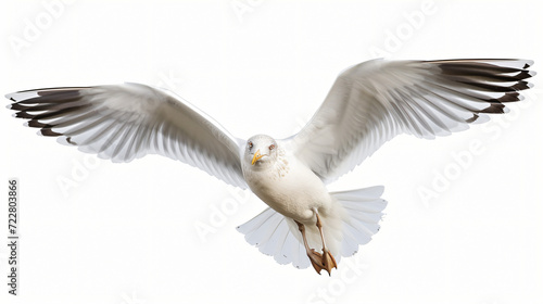 Seagull isolated on white background