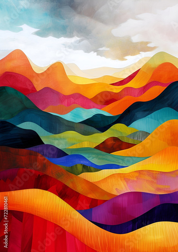 Modern Abstract Landscapes