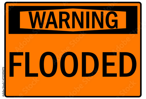 Flood sign