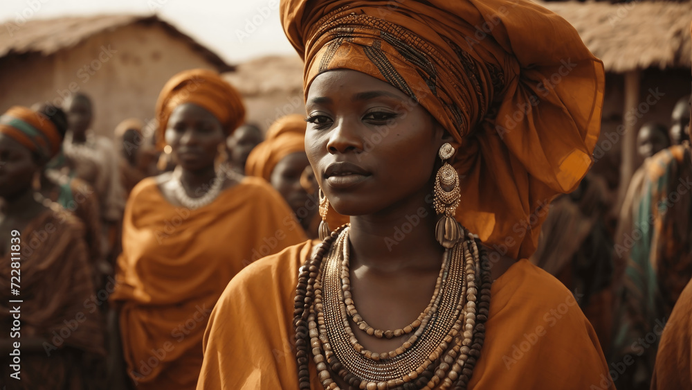 face, golden, peace, culture, africa, black woman, jewelry, cultural, customs, traditions, women, outfit, become, nationality