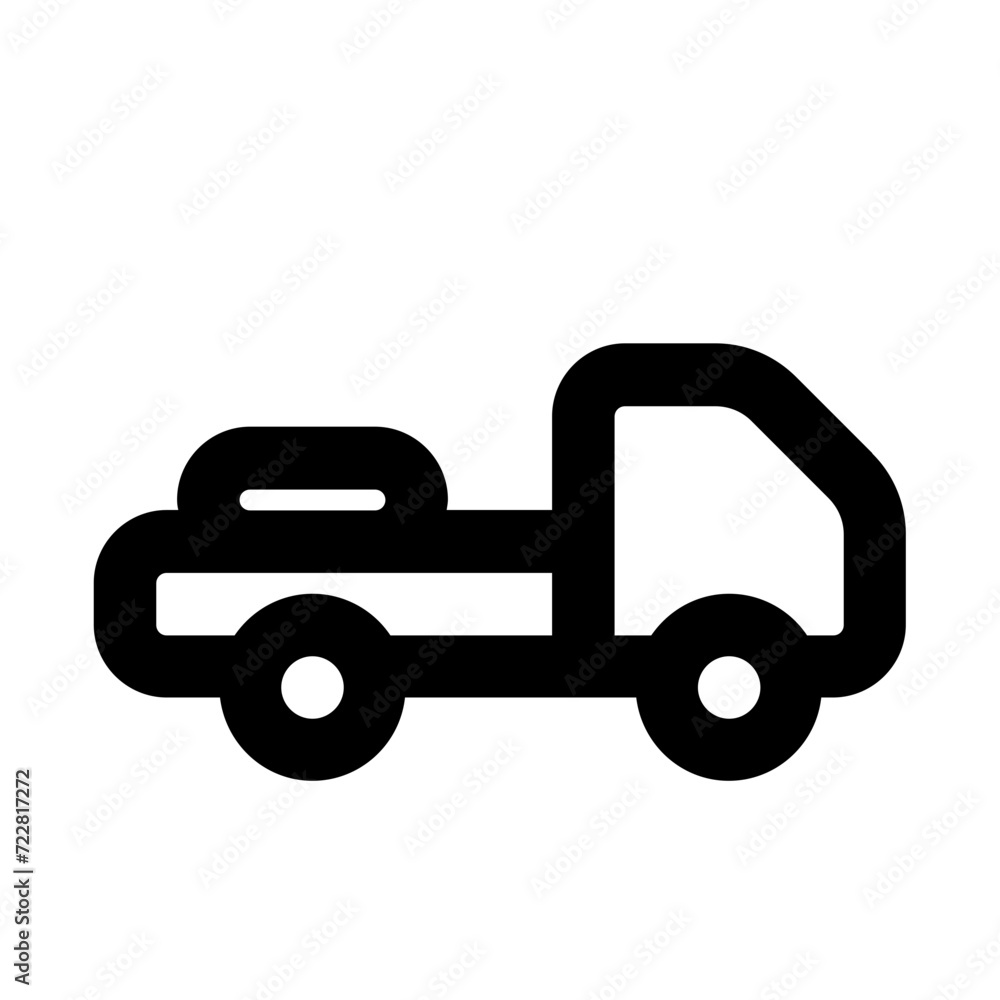 Delivery Truck Line Icon