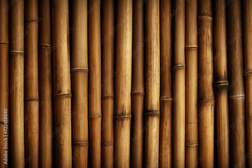 Texture background from bamboo stems Texture background from bamboo stems