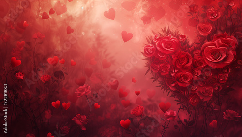 Romantic Whispers: A Captivating Valentine’s Day Background