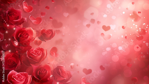 Romantic Whispers  A Captivating Valentine   s Day Background