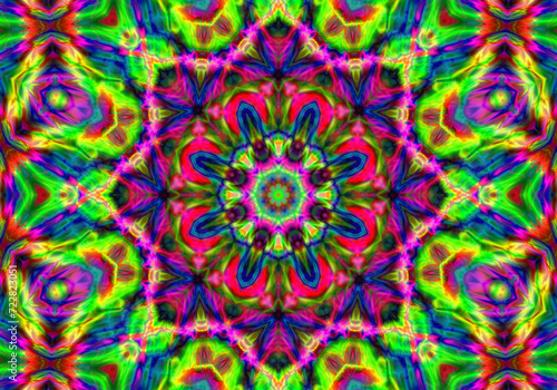 psychedelic background. bright colorful patterns. Abstract kaleidoscope pattern. pattern for design.