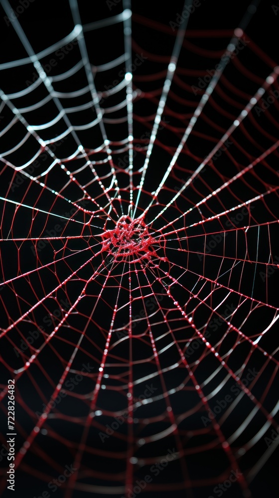 Spider web as the internet UHD wallpaper