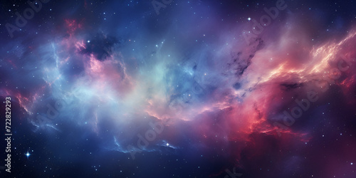 Ethereal Nebula Abstract Background of Cosmic,Space galaxy nebula background.