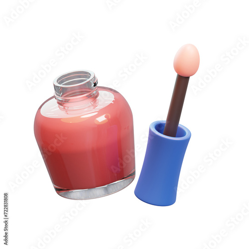 Nail Polish and Brush
