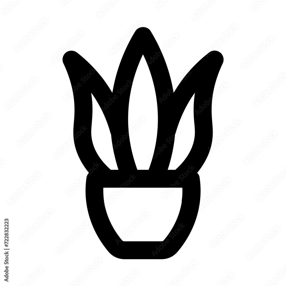 Obraz premium Magnolia Line Icon