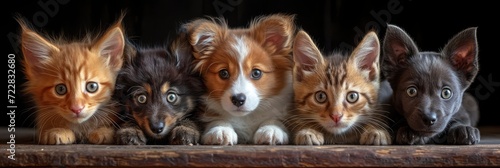 Dogs Cats, Desktop Wallpaper Backgrounds, Background HD For Designer © PicTCoral