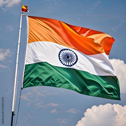 indian flag waving