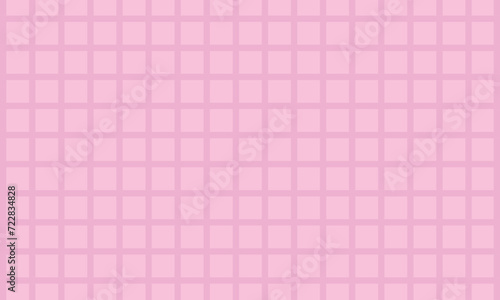 Vector pink cute gingham plaid checkered pattern background wallpaper. Vector illustration
