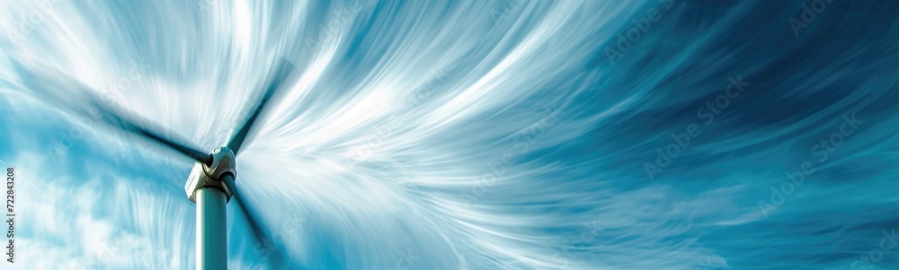 Wind turbine, banner Wind turbine, banner