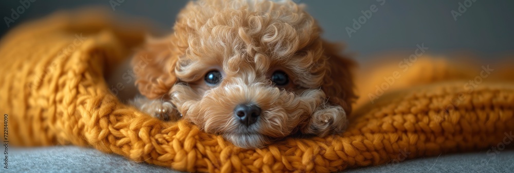 Adorable Toy Poodle Puppy Arms Loving, Desktop Wallpaper Backgrounds