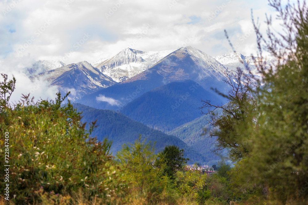 Fototapeta premium Summer landscape of Pirin mountains, Bulgaria