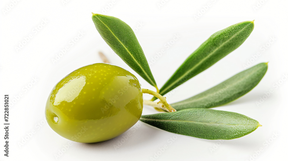 One green olive