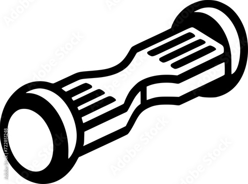 Hoverboard line icon. linear style sign for mobile concept and web sign, symbol, vector, art