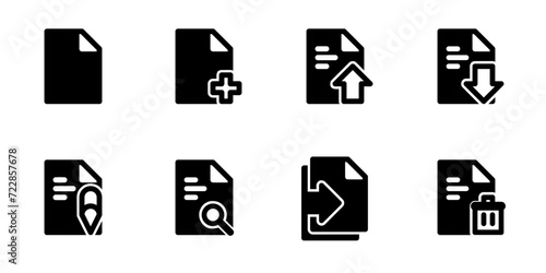 document icon set 