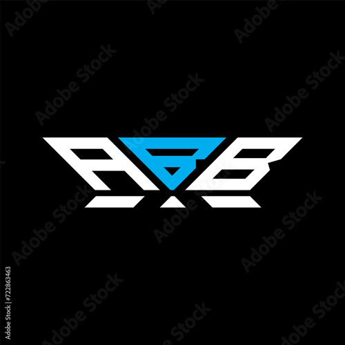 ABB letter logo vector design, ABB simple and modern logo. ABB luxurious alphabet design  