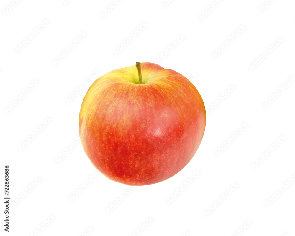 Fresh red apple isolated on white. With clipping path. Fresh red apple isolated on white. With clipping path.