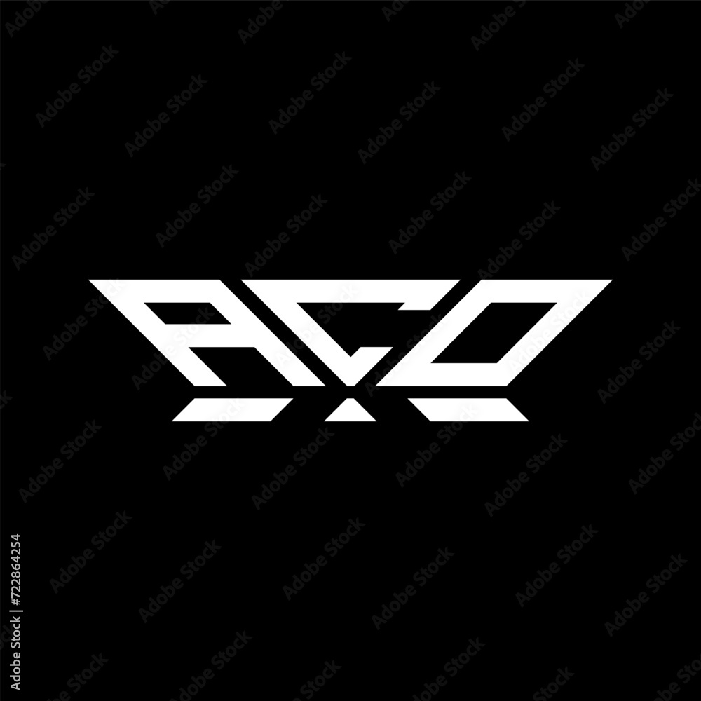 ACO letter logo vector design, ACO simple and modern logo. ACO luxurious alphabet design ACO letter logo vector design, ACO simple and modern logo. ACO luxurious alphabet design