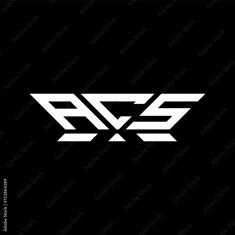 ACS letter logo vector design, ACS simple and modern logo. ACS luxurious alphabet design ACS letter logo vector design, ACS simple and modern logo. ACS luxurious alphabet design