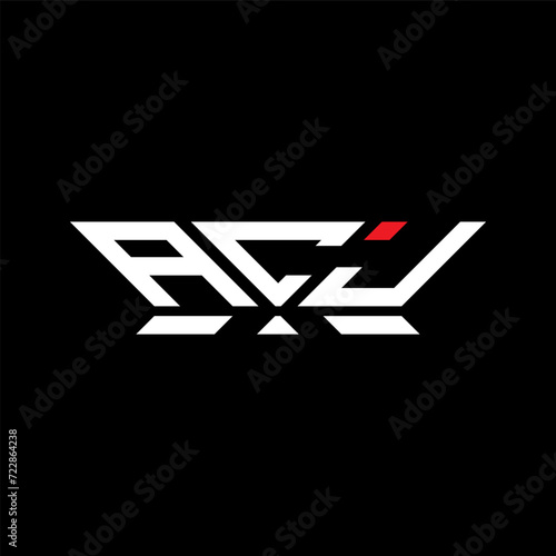 ACJ letter logo vector design, ACJ simple and modern logo. ACJ luxurious alphabet design 