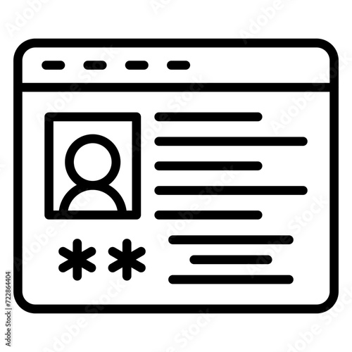 Profiling Icon Style