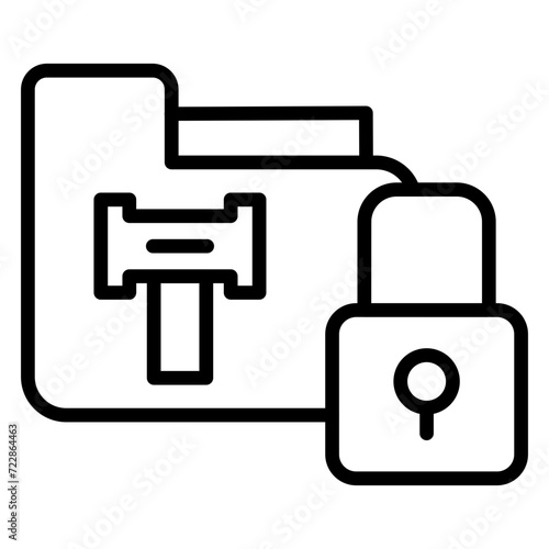 Gdpr Lawsuit Icon Style