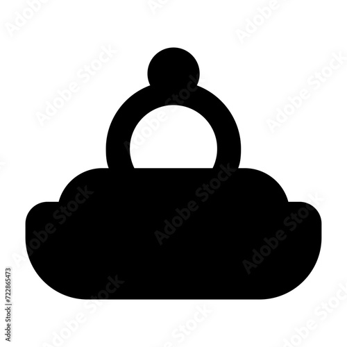 Engagement ring Vector Icon