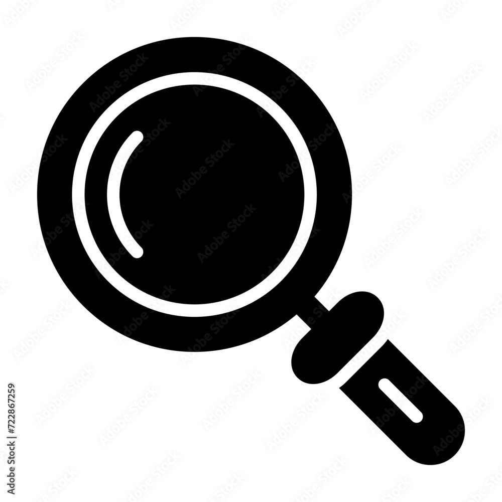 Magnifying Glass Vector Icon Magnifying Glass Vector Icon