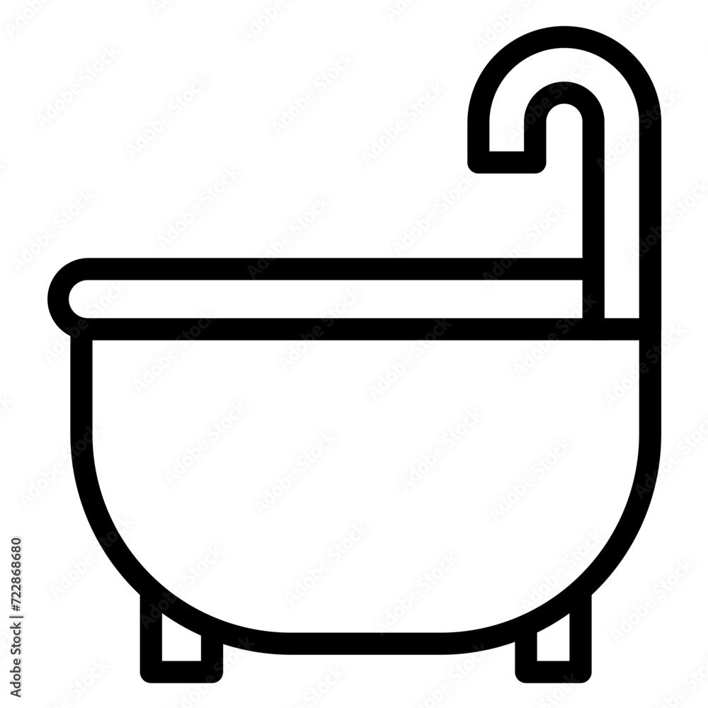 Bathtub Icon Style Bathtub Icon Style
