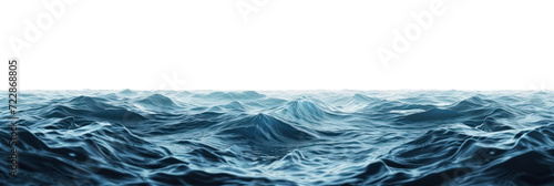 Surface of sea water, cut out - stock png. photo
