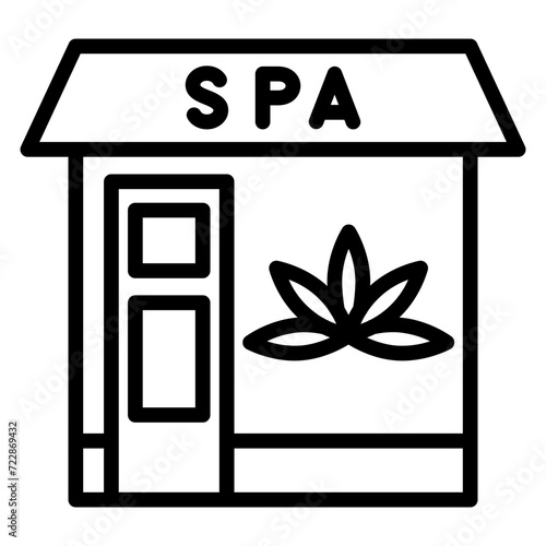 Spa Center Icon Style