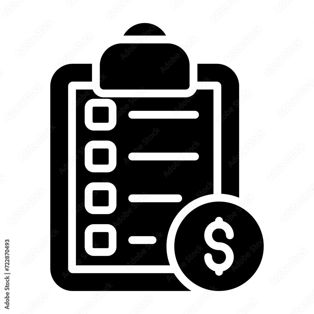 Financial Planning Vector Icon Financial Planning Vector Icon