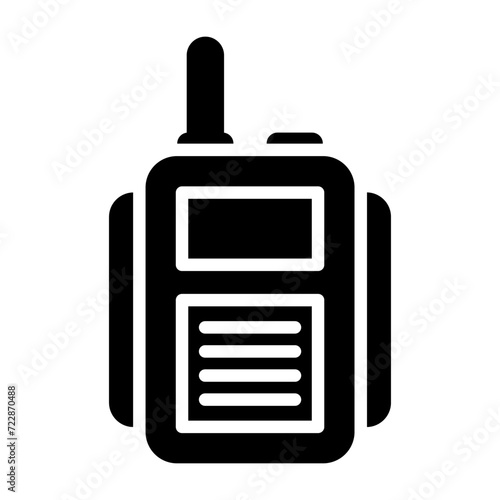 Hand-crank radio Vector Icon