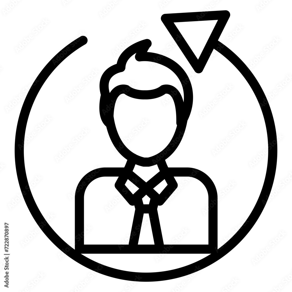 Job Rotation Icon Style Job Rotation Icon Style