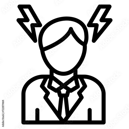 Anger Icon Style