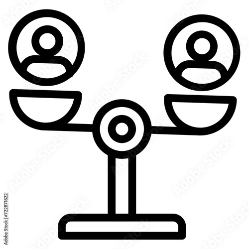 Inequality Icon Style
