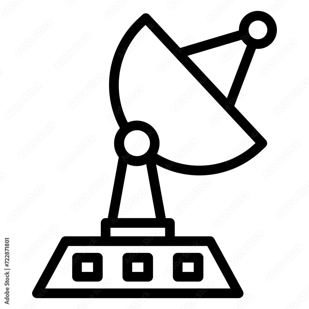 Earth Station Icon Style Earth Station Icon Style