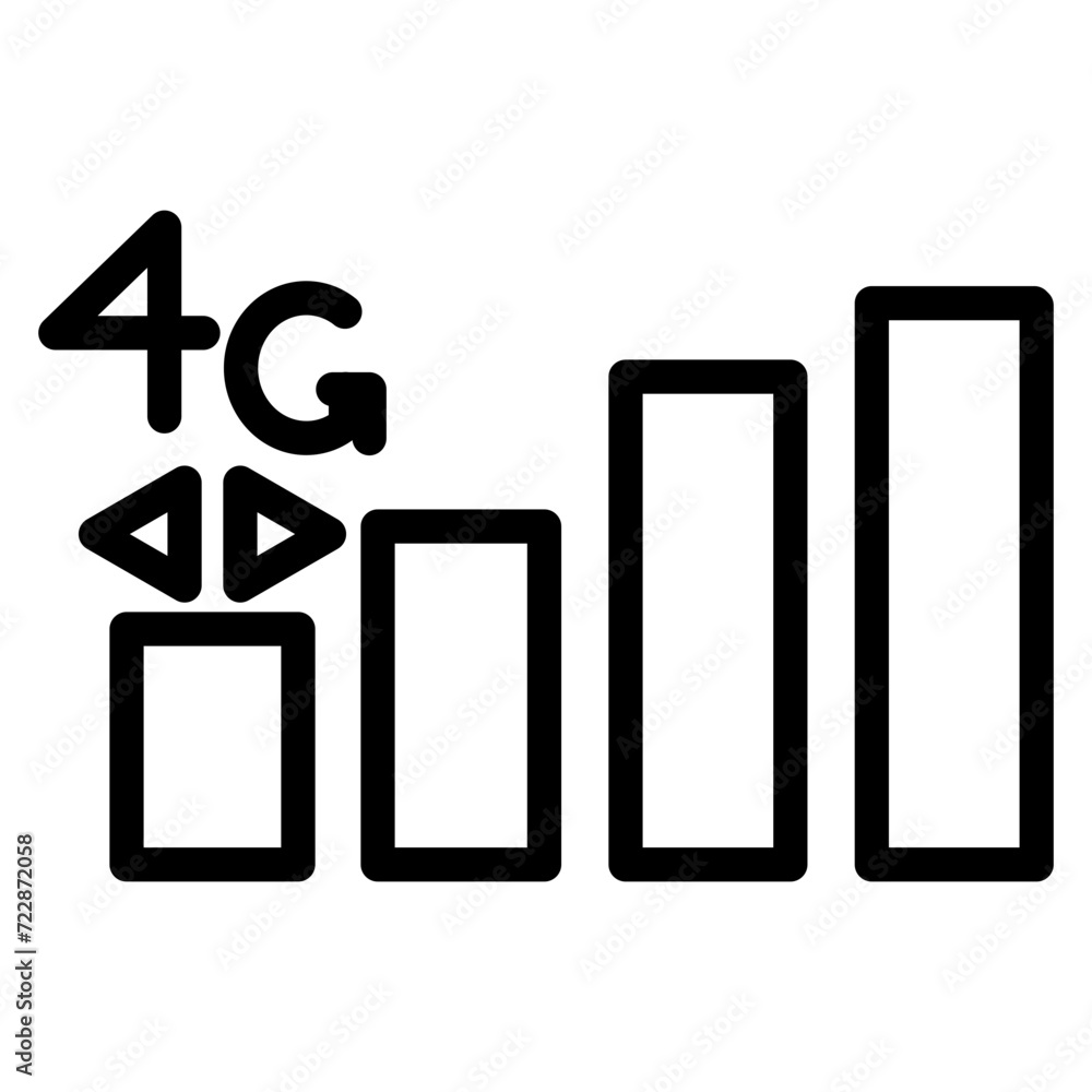 Phone Signal Icon Style Phone Signal Icon Style
